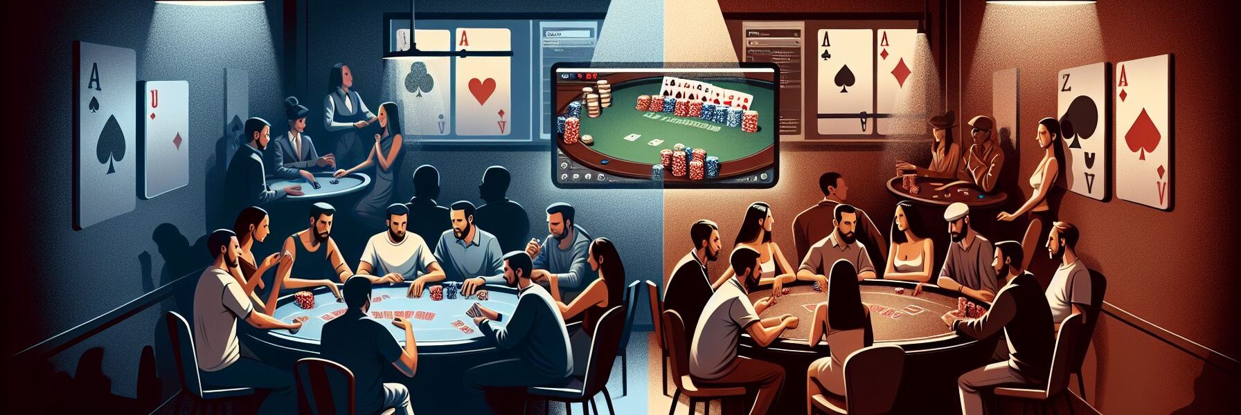 Poker Online dan Offline